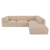 Matina Dream Modular Sectional Oatmeal, Sectional Sofa by Moe's Home, 118" width x 30.7" height x 118" depth thumbnail 1