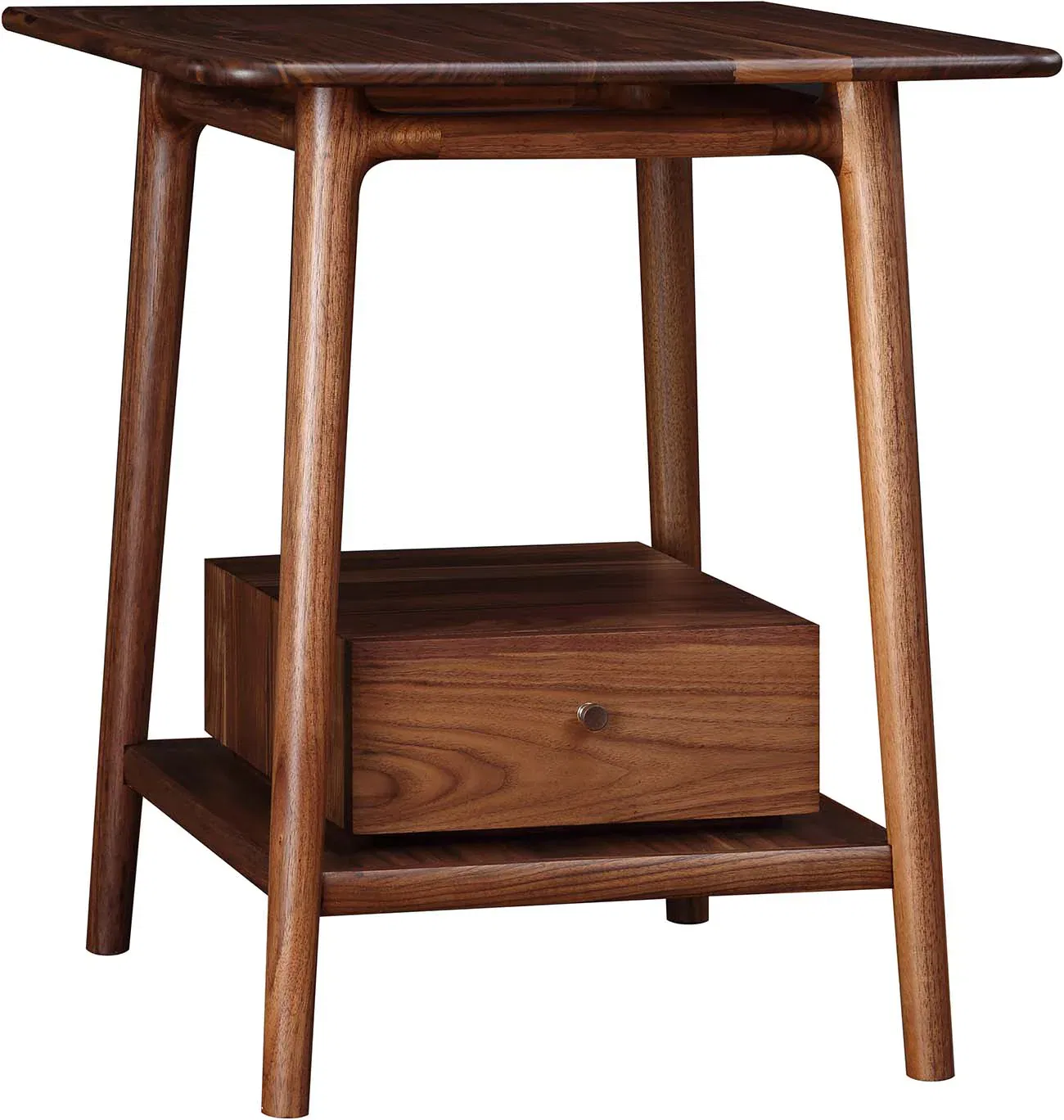 Walnut Grove End Table, Side & End Table by Stickley, 23" width x 27" height x 26.5" depth View 1