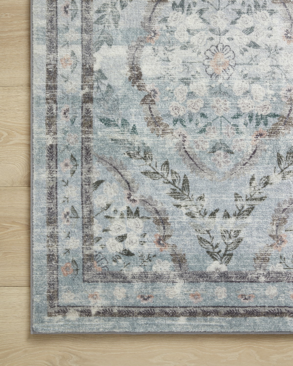 Rifle Paper Co. x Loloi Courtyard Rug, 8'6" length x 11'6" width View 7