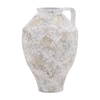 Halina Vase White, Decor by Dovetail, 12.2" width x 18.11" height x 12.2" depth thumbnail 1
