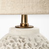 Mariam (26'H) Cream Coral-Inspired Base Table Lamp, by Mercana, 16" length x 16" width x 26" height thumbnail 4