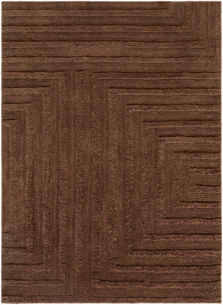 Eleve Handmade Rug, by Surya, 1'6" length x 1'6" width