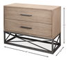 Blyth Chest, Cabinets & Chest by Sarreid, 44" length x 18" width x 32" height thumbnail 12