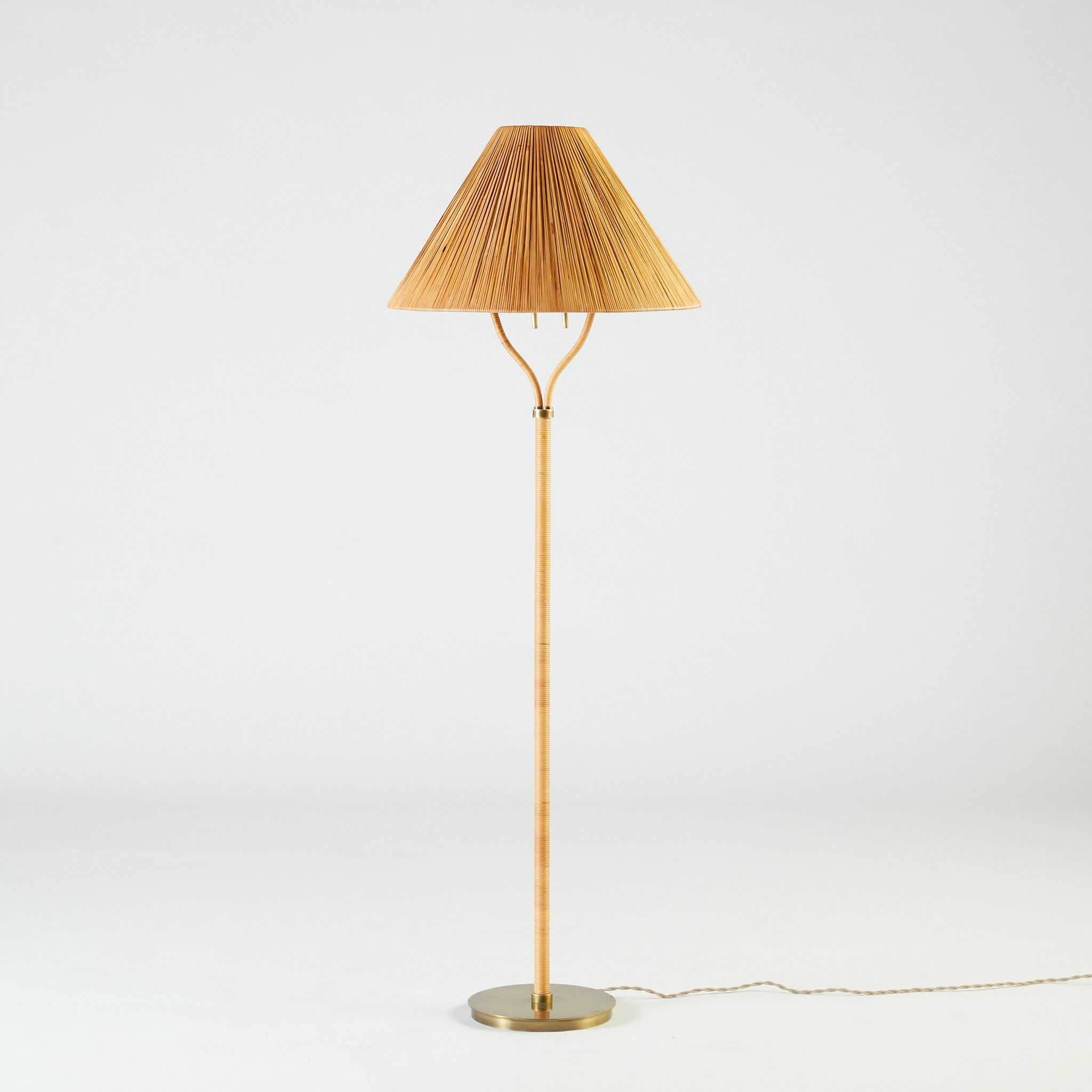 Delphine Floor Lamp, by Woven, 60" height x 22.5" diameter View 3