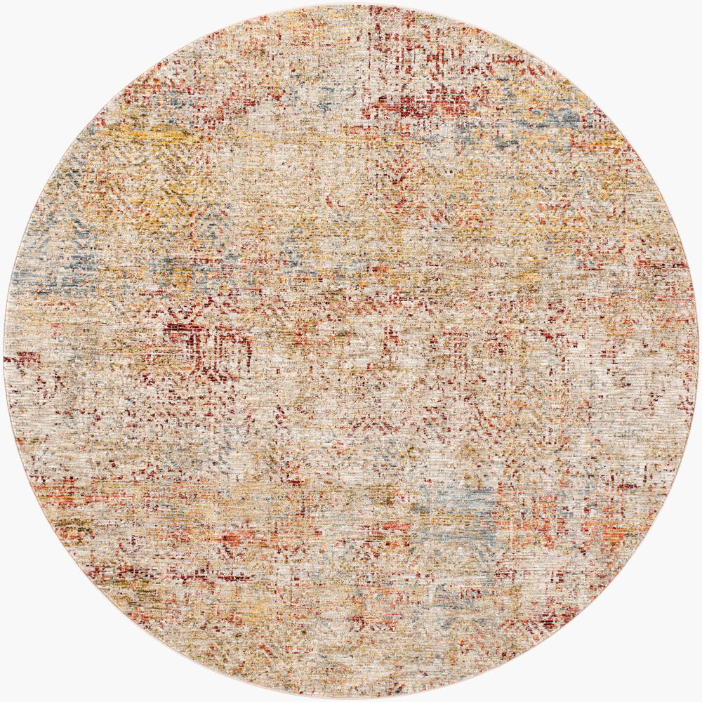 Naila Machine Woven Rug, by Surya, 6'6.74" length x 6'6.74" width