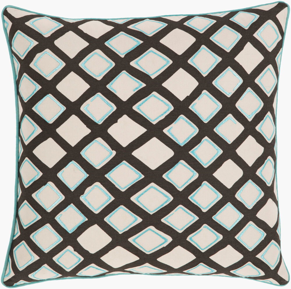 Omo Accent Pillow Poly, Decorative Pillow by Surya, 22" length x 22" width