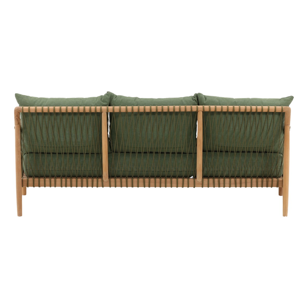 Tahoe Outdoor Sofa Green, Sofas & Sectional by Dovetail, 78.5" width x 33" height x 29.5" depth View 4