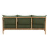 Tahoe Outdoor Sofa Green, Sofas & Sectional by Dovetail, 78.5" width x 33" height x 29.5" depth thumbnail 4