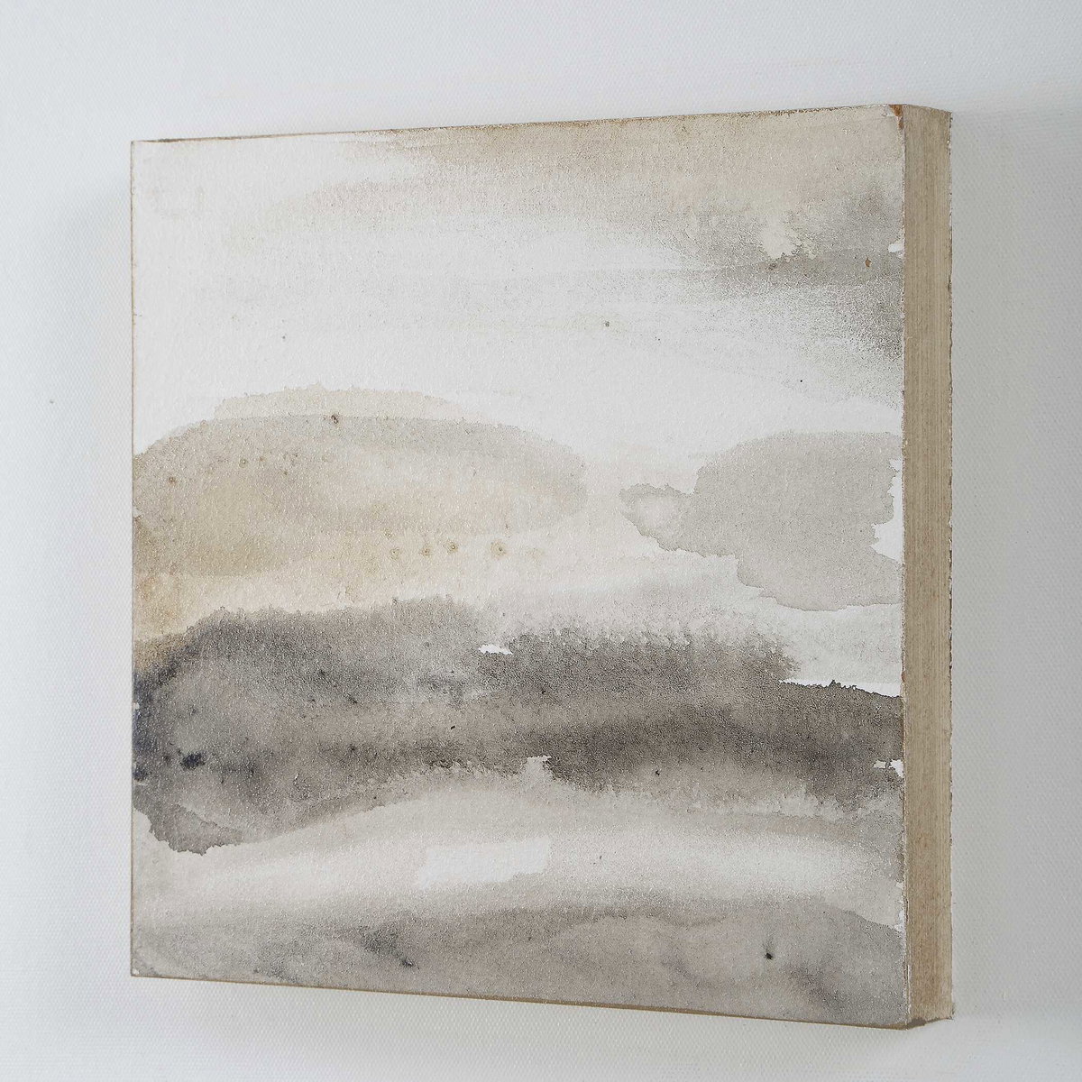 Studying Sepia Hand Painted Canvases Set/4, Painting by Uttermost, 25.6" width x 25.6" height x 2" depth View 5