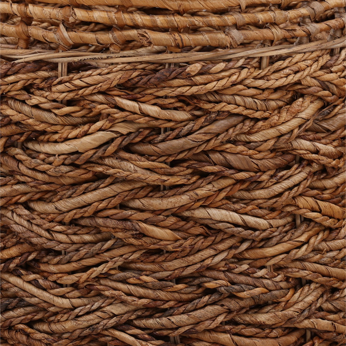 Fitzroy Basket Set of 3 Black, Bins & Basket by Dovetail, 19.6" width x 18.9" height x 19.69" depth View 3