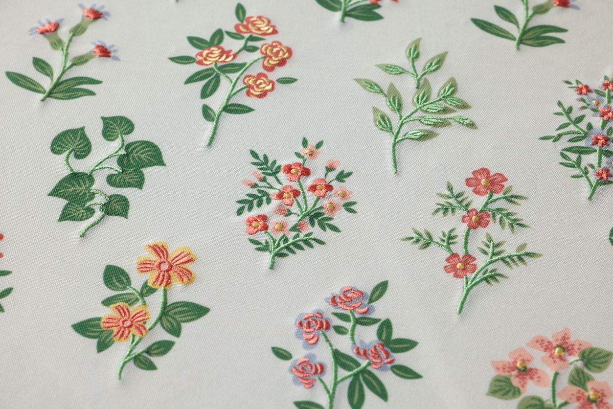 Rifle Paper Co. x Loloi Hawthorne Mint Wall Art, Wall Hanging, 25" length x 25" width View 3