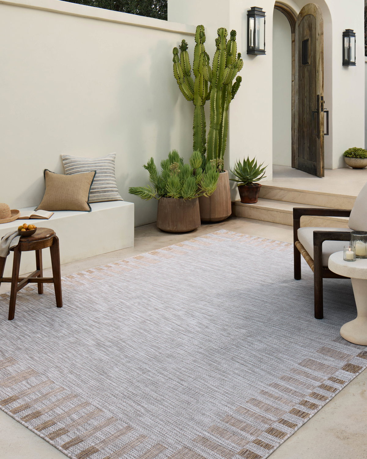 Amber Lewis x Loloi Topanga Rug, 5'3" length x 7'6" width View 2