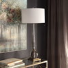 Crista Crystal Lamp, by Uttermost, 1'5" width x 3'2.5" height x 1'5" depth thumbnail 4