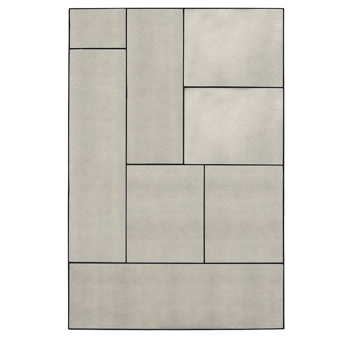 Puzzle Piece Oversized Mirror, by Uttermost, 40" width x 60" height x 1" depth View 1