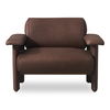Marcello Lounge Chair Dark Brown thumbnail 0