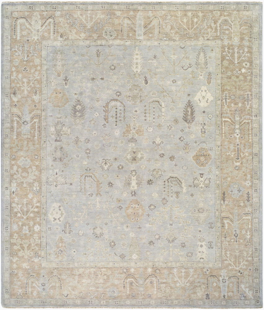 Normandy Handmade Rug, by Surya, 6' length x 4' width