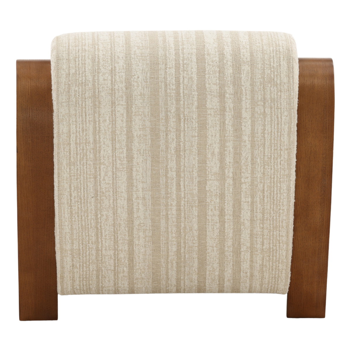 Amabel Occasional Chair Cream, Accent Chair by Dovetail, 29.5" width x 29" height x 35.5" depth View 4
