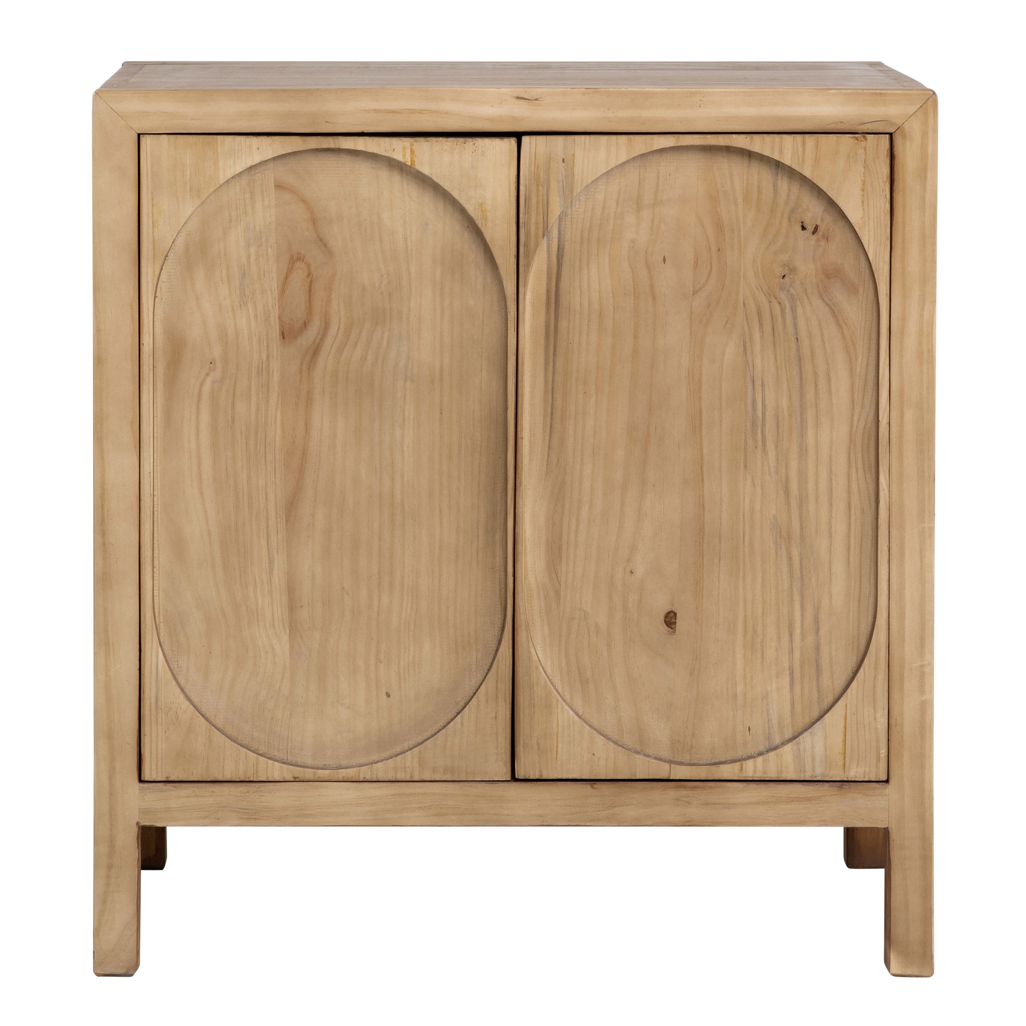 Abaco 2 Door Sideboard Natural large image 