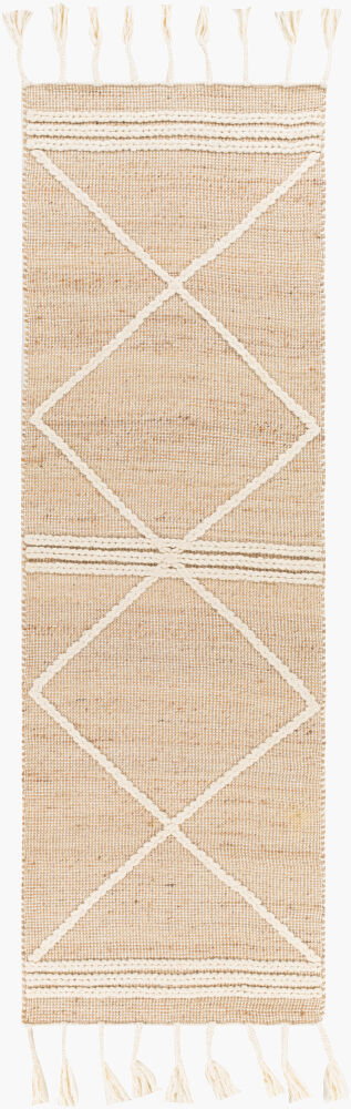 Norwood Handmade Rug, by Surya, 8' length x 2'6" width