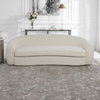 Capra Art Deco White Sofa, Sofas & Sectional by Uttermost, 90" width x 27" height x 38" depth thumbnail 4