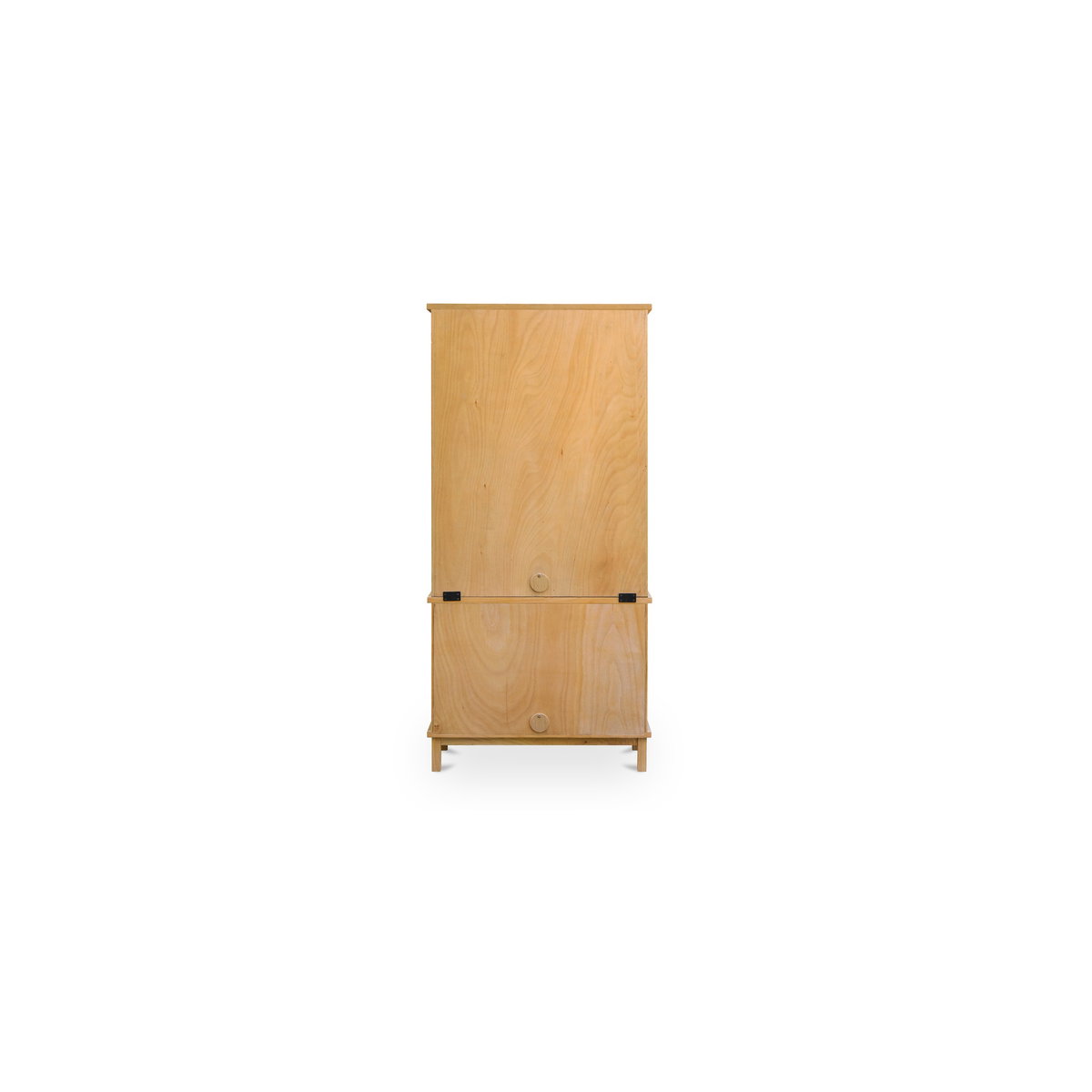 Seymour Tall Cabinet Natural, Cabinets & Sideboard by Moe's Home, 38" width x 80" height x 18" depth View 5