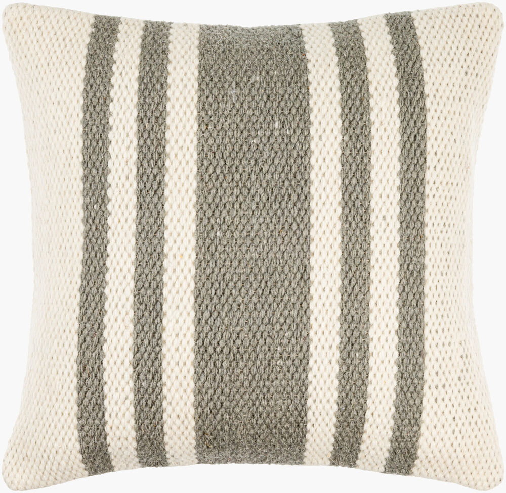 Brett Accent Pillow, Decorative Pillow by Surya, 18" length x 18" width