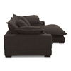 Daydream Sectional Dark Brown thumbnail 2