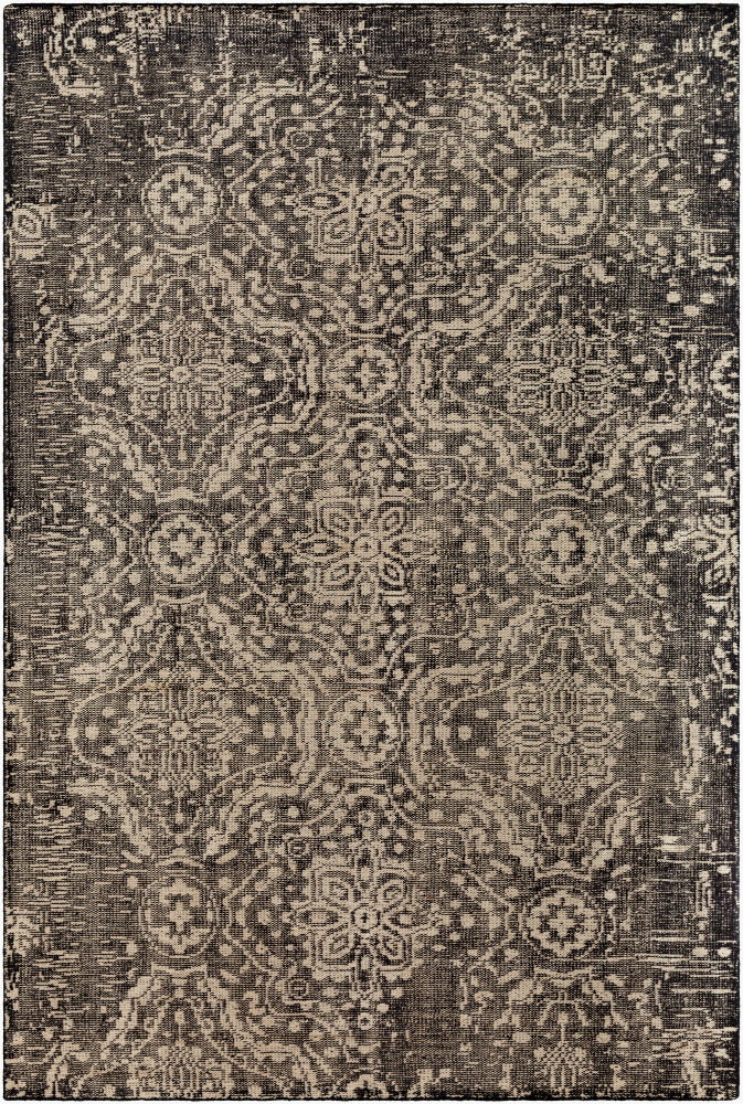 Hoboken Handmade Rug, by Surya, 1'6" length x 1'6" width