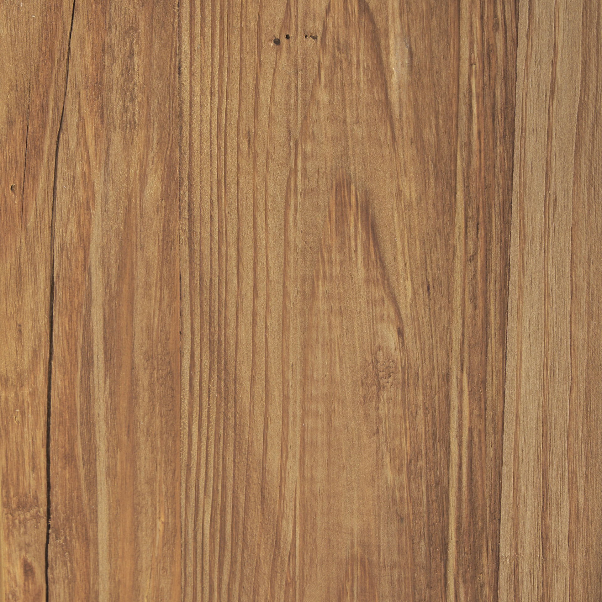 Tucson Natural Wood with Round Black Oak Top Side Table large image 