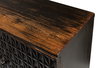 Scrubboard Front Sideboard, Ebony, Cabinets & Sideboard by Sarreid, 71" length x 17" width x 34" height thumbnail 13