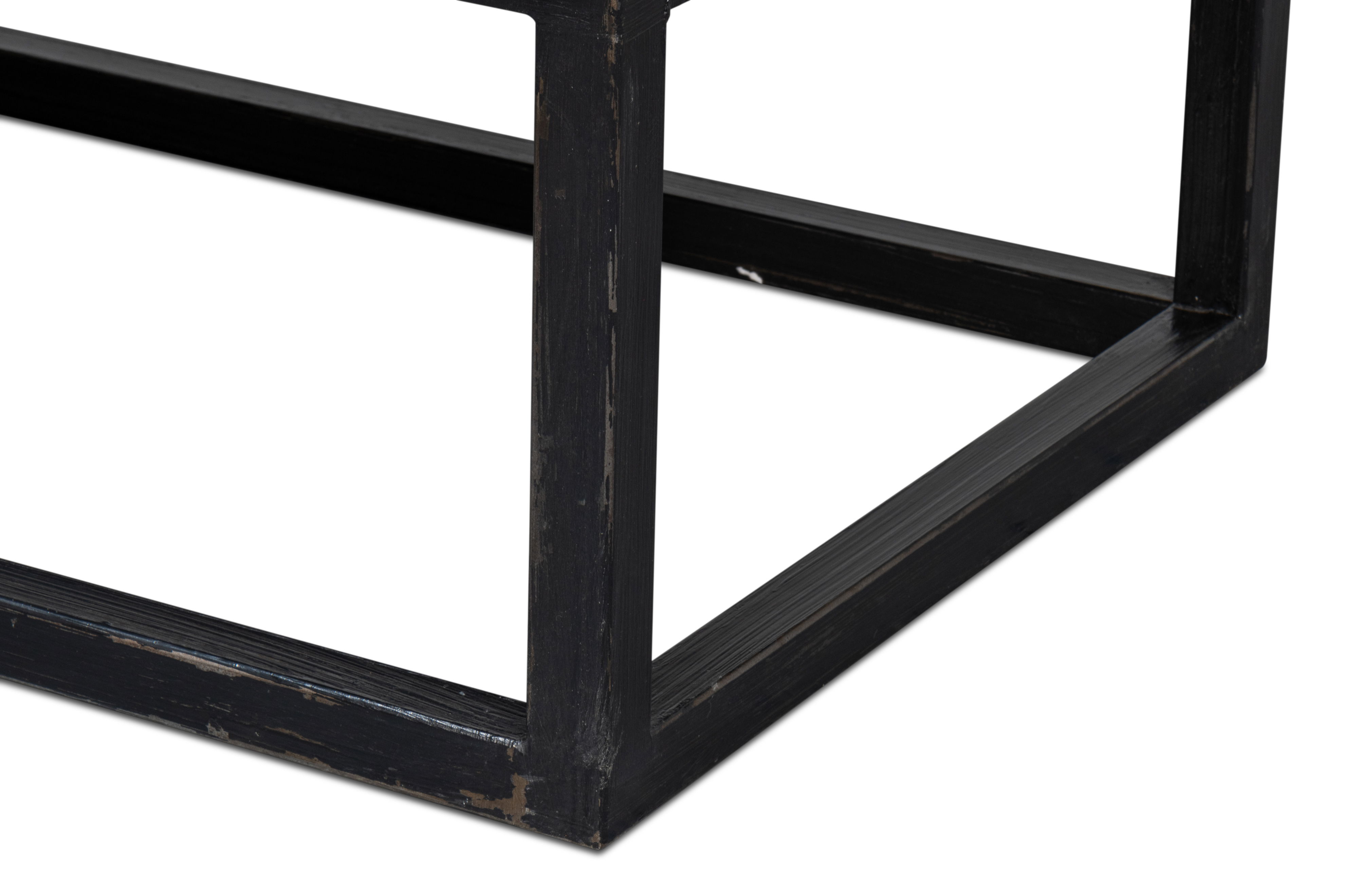 Aztec Sideboard, Black, Cabinets & Sideboard by Sarreid, 80" length x 21" width x 35" height View 6