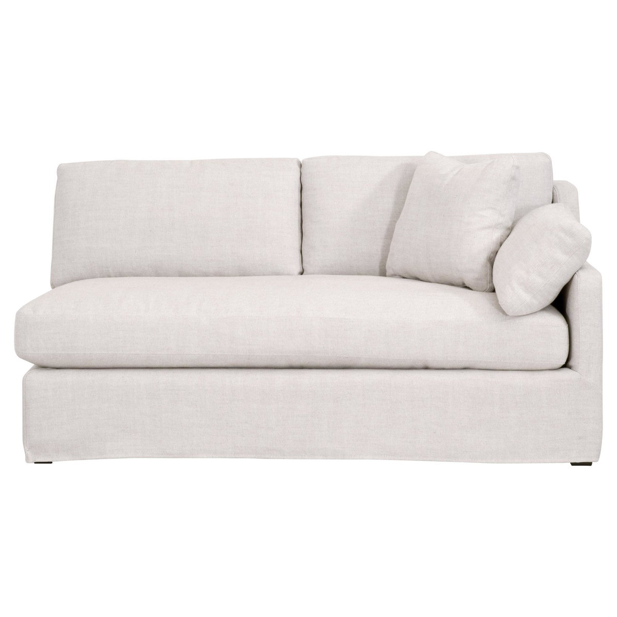 Lena Modular Slipcover 2-Seat Right Slope Arm Sofa, Seating by Essentials for Living, 70" width x 34" height x 39.5" depth View 1
