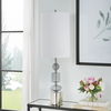 Stratus Gray Glass Buffet Lamp thumbnail 3