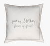 My Friend Accent Pillow, Decorative Pillow by Surya, 18" length x 18" width thumbnail
