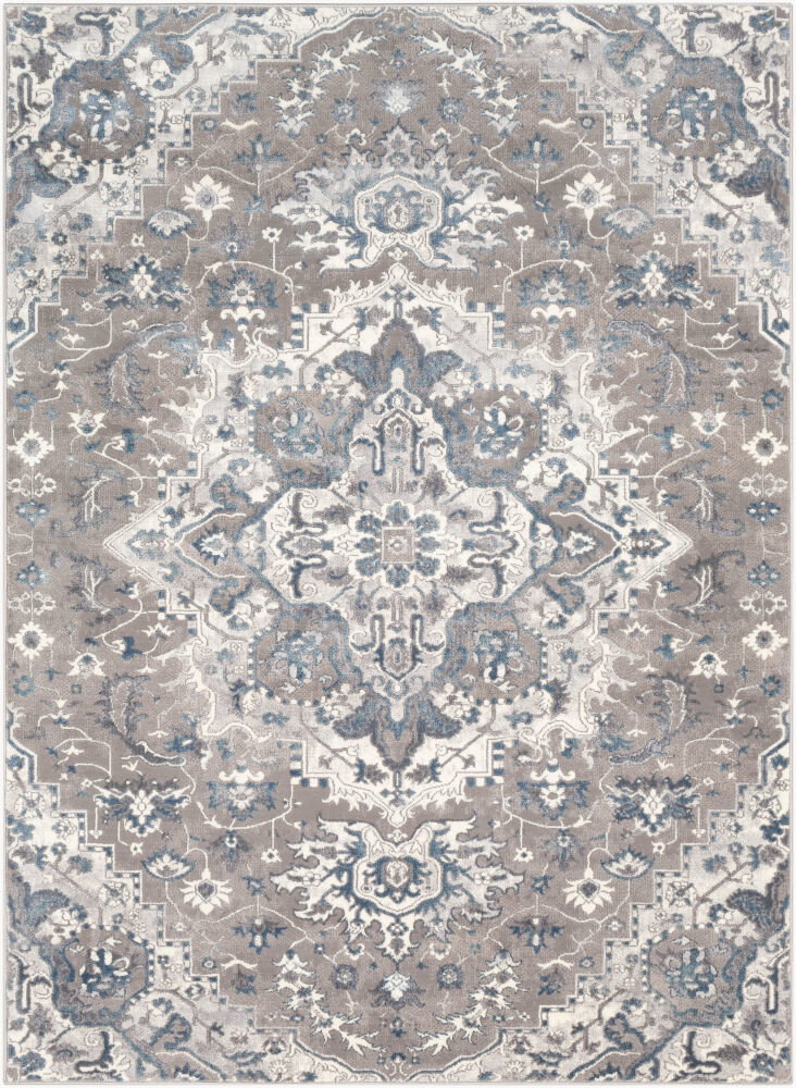 Katmandu Machine Woven Rug, by Surya, 3' length x 2' width