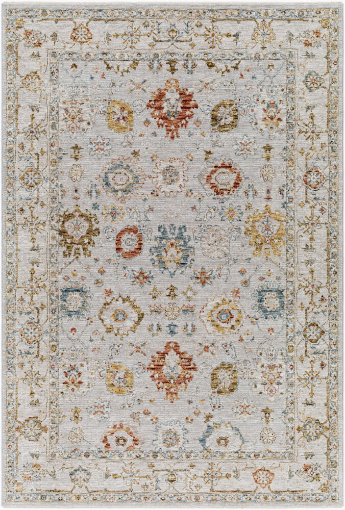 Reina Machine Woven Rug, by Surya, 12'1.67" length x 9'0.27" width