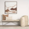 Jace 14x26 Cream with Beige Stripe Lumbar Decorative Pillow Cover, by Mercana, 14" length x 26" width x 0.2" height thumbnail 2
