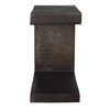 Obra Bronze Outdoor Side Table, Furniture by Uttermost, 20" width x 22" height x 12" depth thumbnail 4