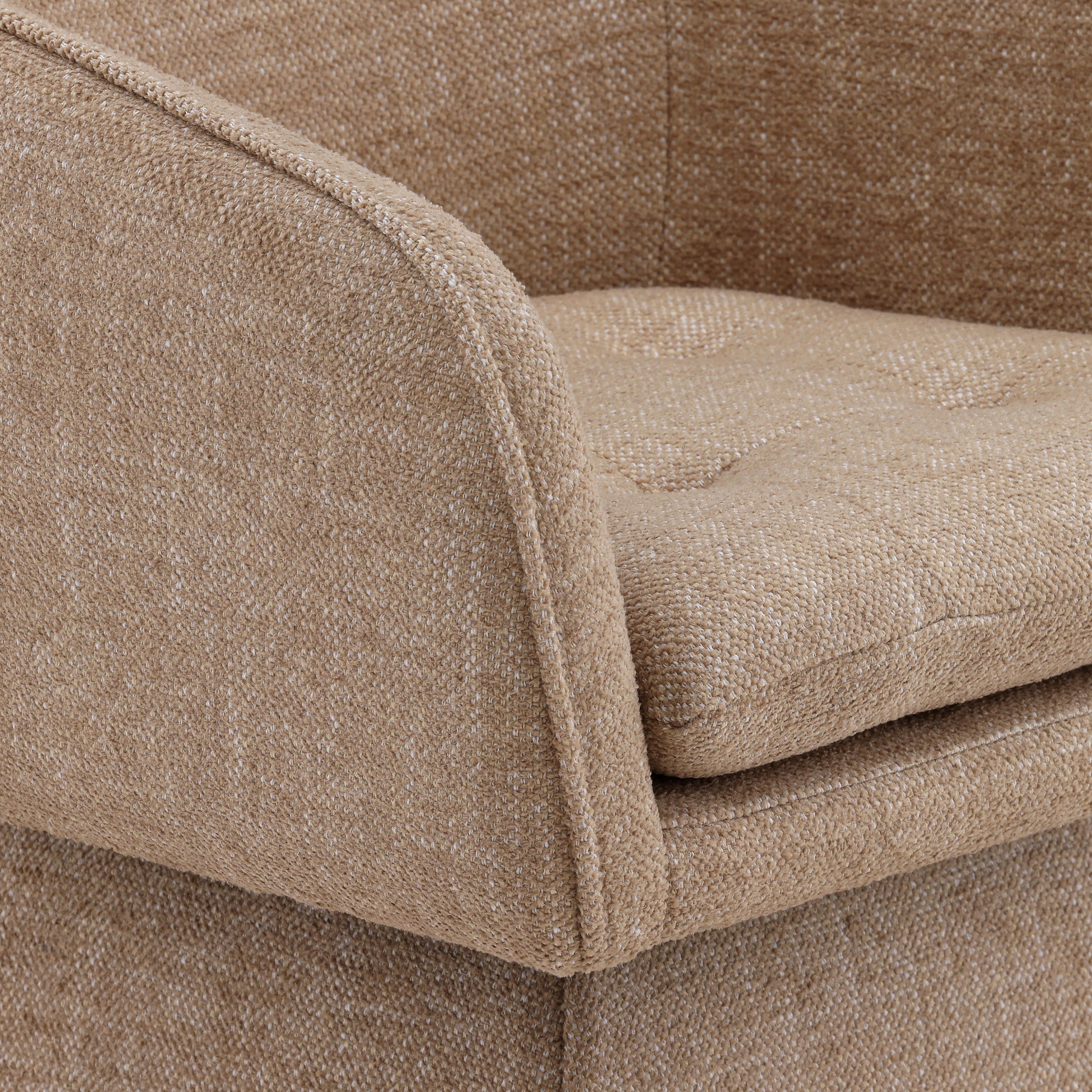 Jonie Swivel Chair Camel large image 