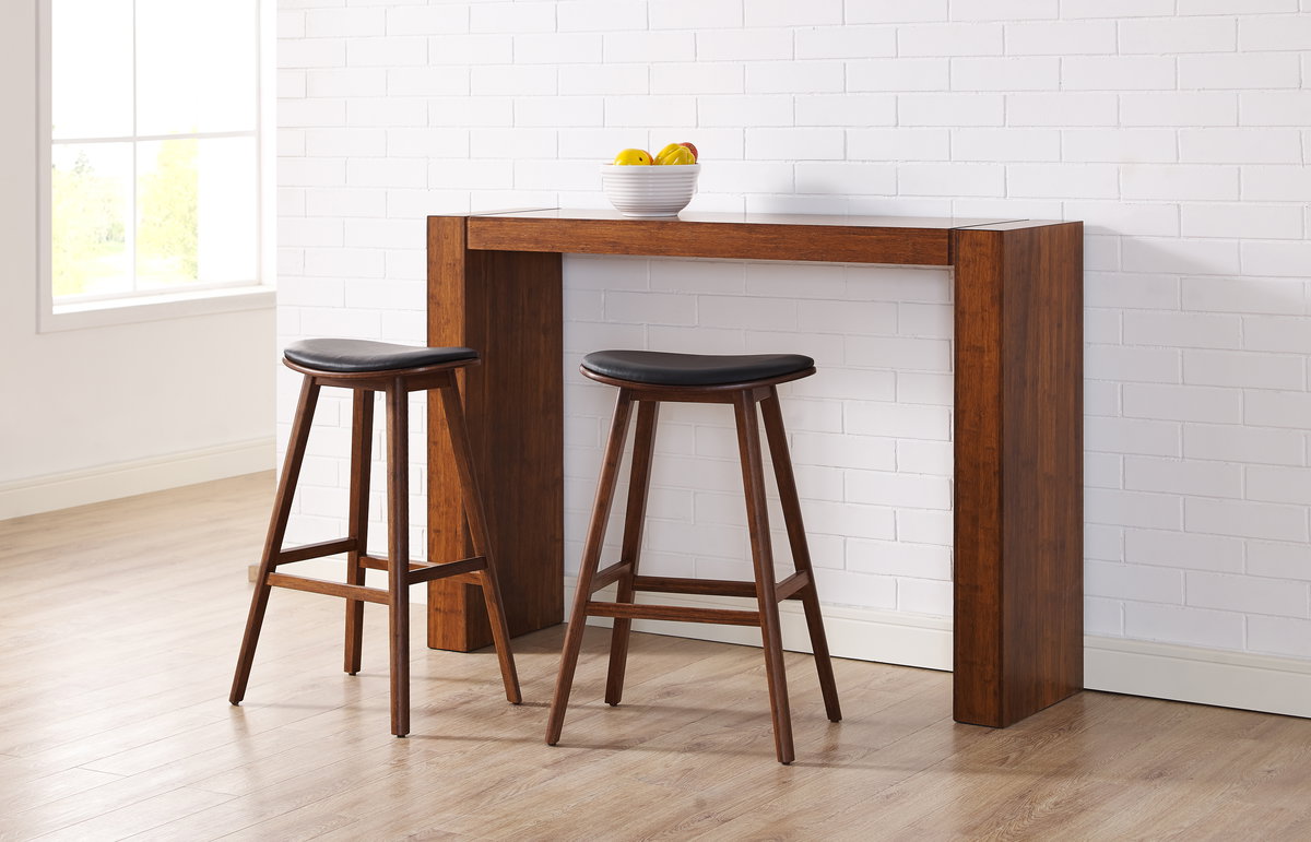 Corona Counter Height Stool, Exotic, (Set of 2), Counter & Bar Stool by Greenington, 13.5" length x 18.5" width x 27.25" height View 5