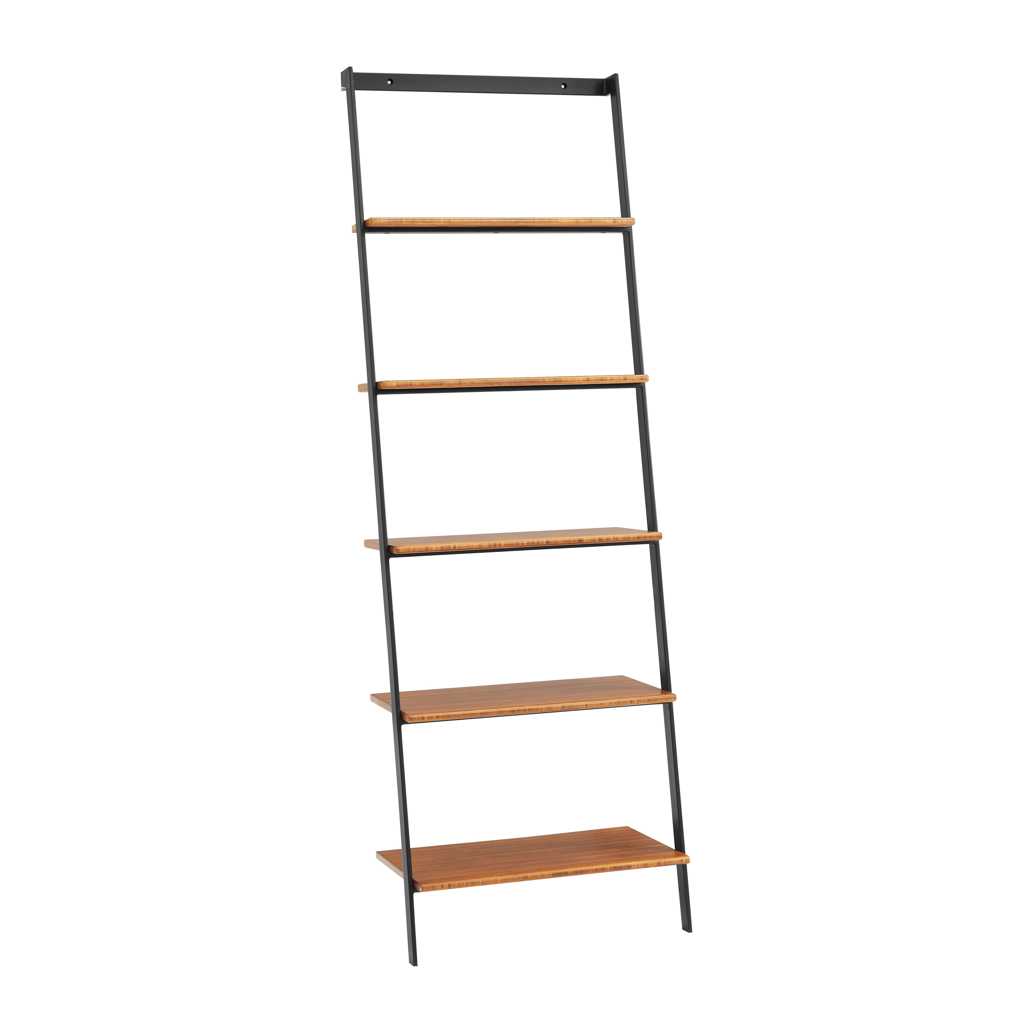 Studio Plus Leaning Shelf, Amber, File Storage by Greenington, 14.5" length x 25.25" width x 76" height View 1