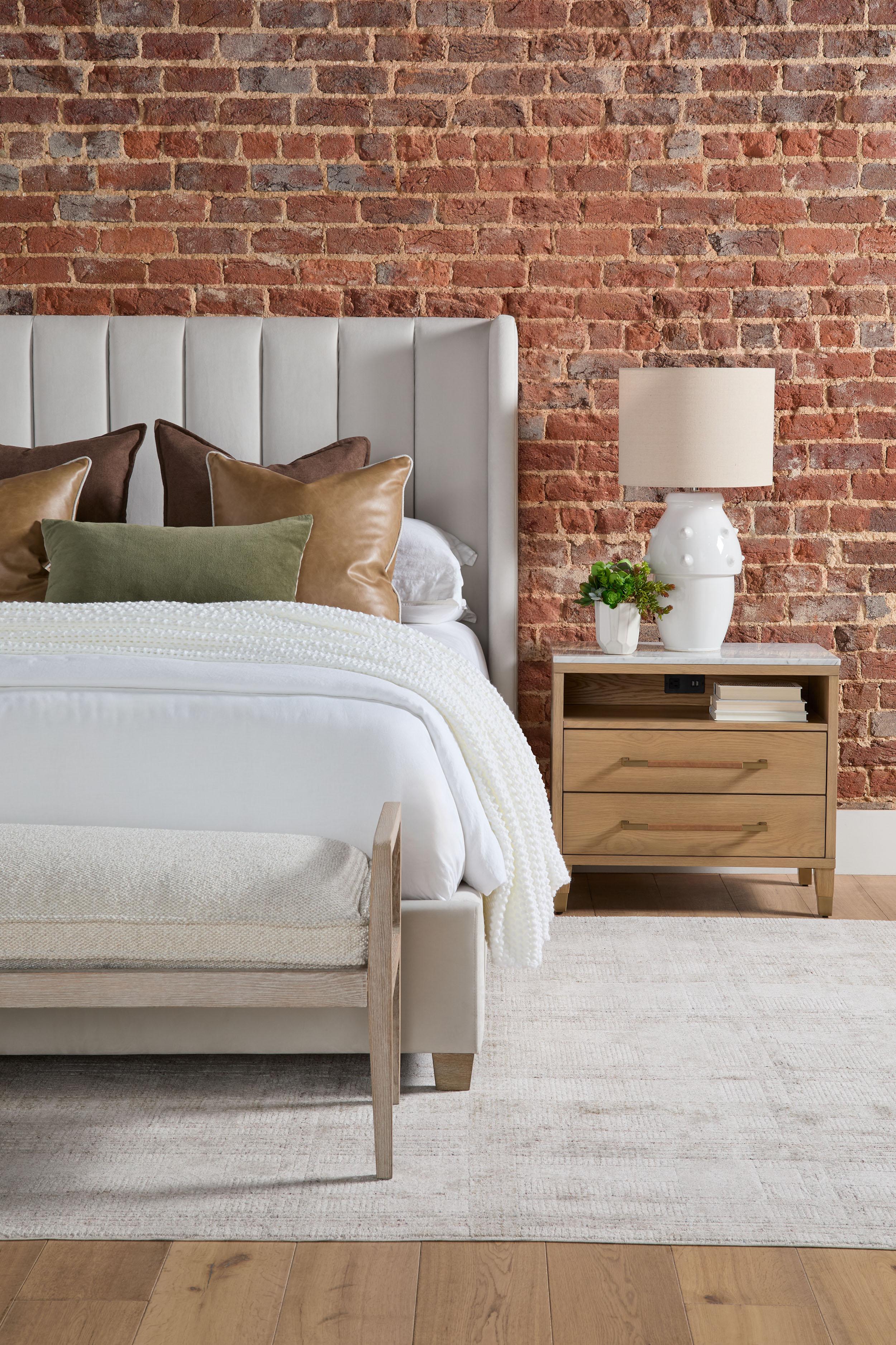 Chandler Standard King Bed, by Essentials for Living, 87.25" width x 61.75" height x 87" depth View 15