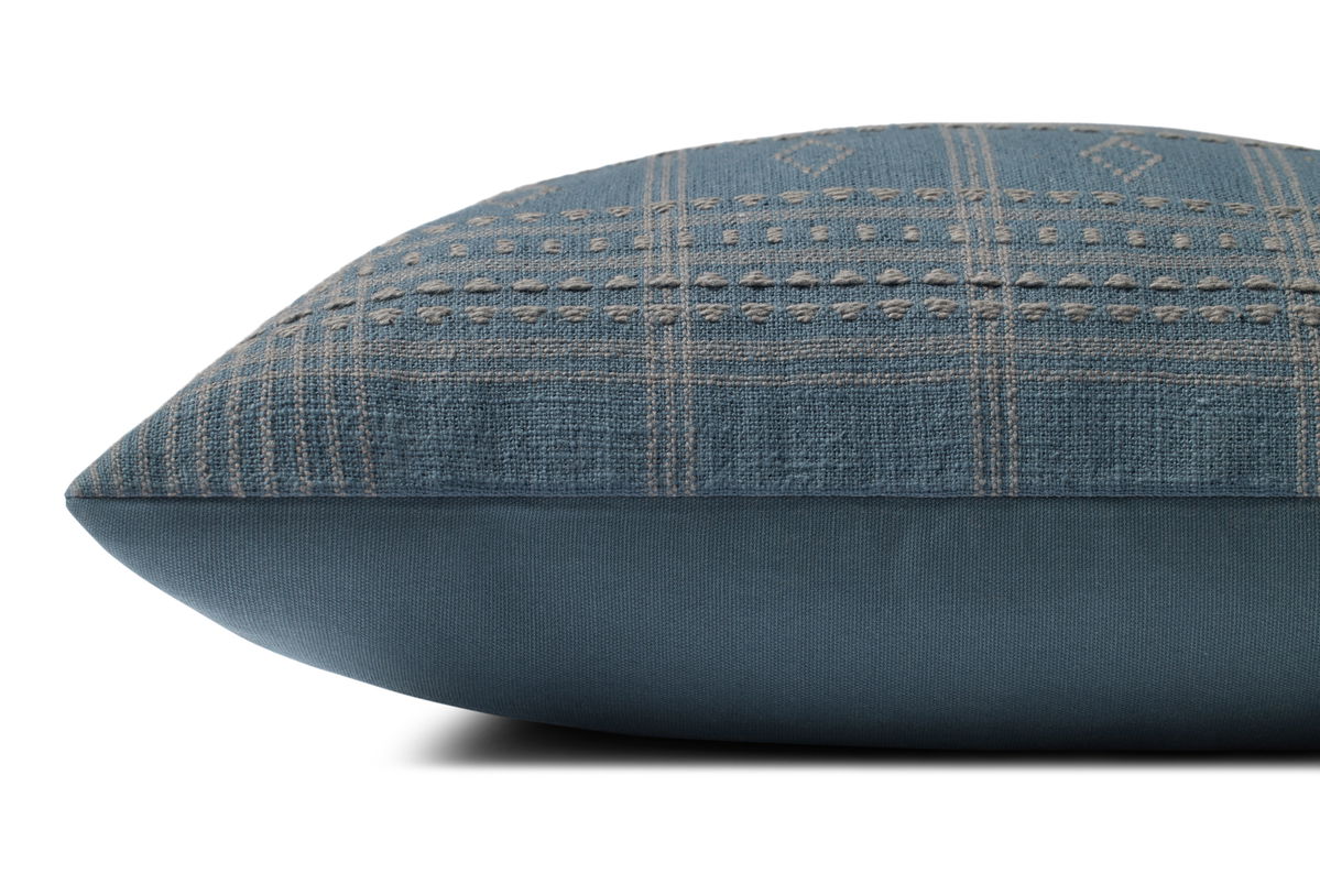Angela Rose x Loloi Lina Pillow, Decorative Pillow, 18" length x 18" width View 2