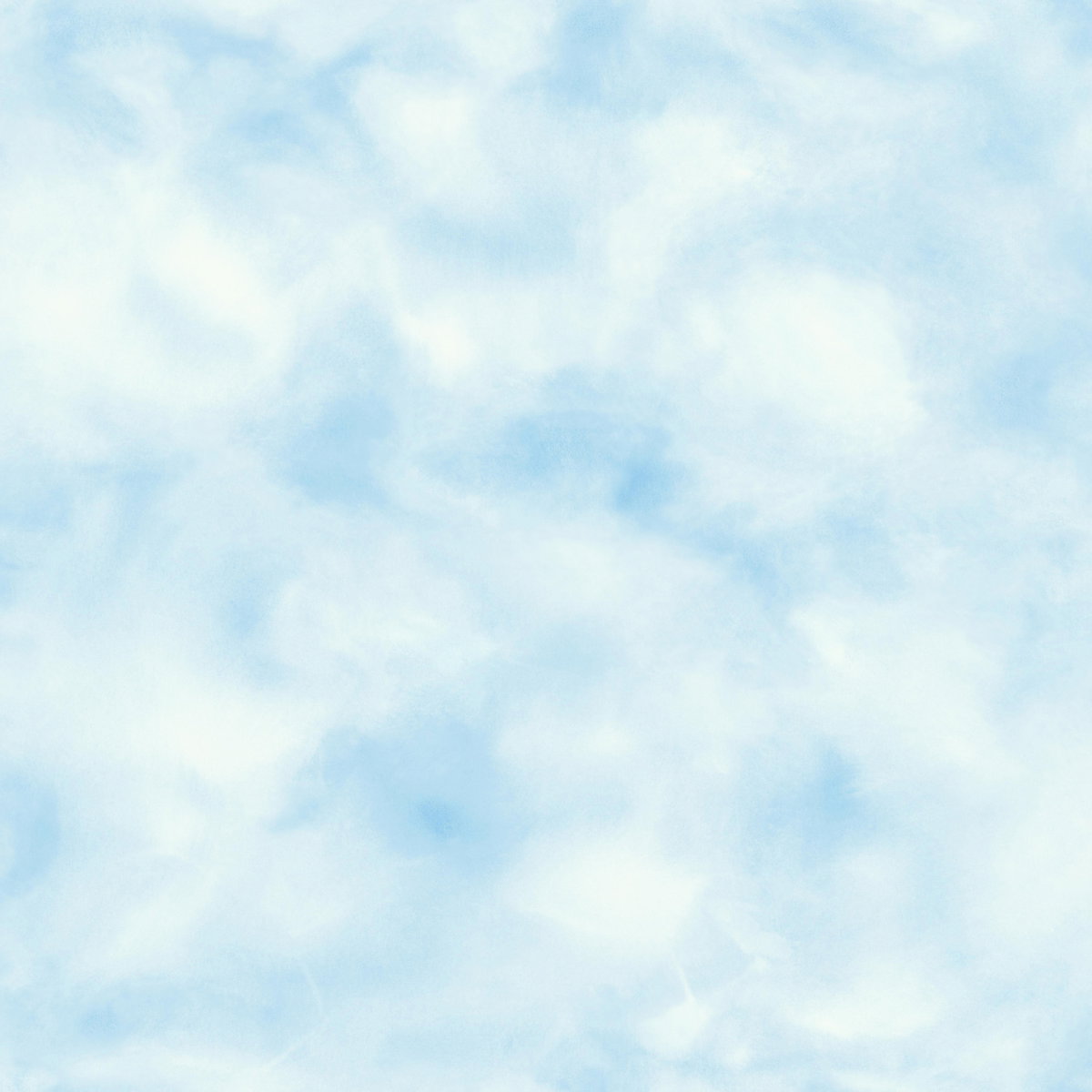 Cloud Teal Peel & Stick Wallpaper, by York Wall, 16'6" length x 1'8.5" width x 0.02" depth