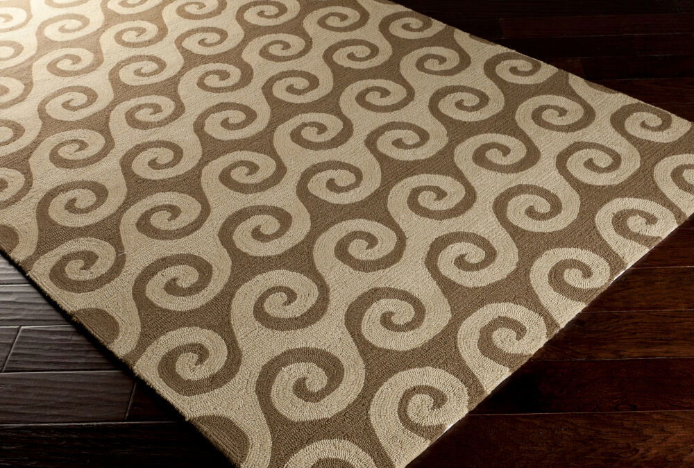 Rain Handmade Rug, by Surya, 3' length x 2' width