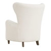 Ingel White Wingback Armchair, Accent Chair by Uttermost, 33" width x 39.5" height x 34" depth thumbnail 7