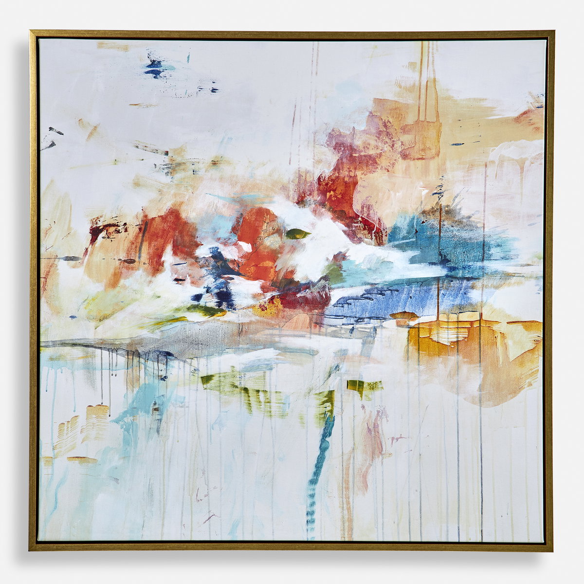 Dream State Framed Abstract Art, by Uttermost, 41.5" width x 41.5" height x 2" depth View 1