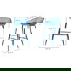 Piazza Outdoor Barstool Blue - Set Of Two thumbnail 9