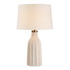 Maddox Textured Off White Table Lamp, by Uttermost, 17" width x 28.5" height x 17" depth thumbnail 1