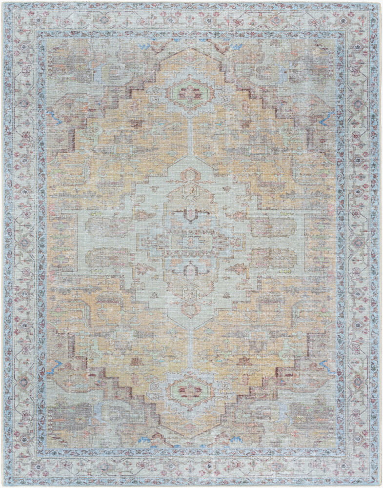 Amelie Machine Woven Rug, by Surya, 1'3.75" length x 1'3.75" width